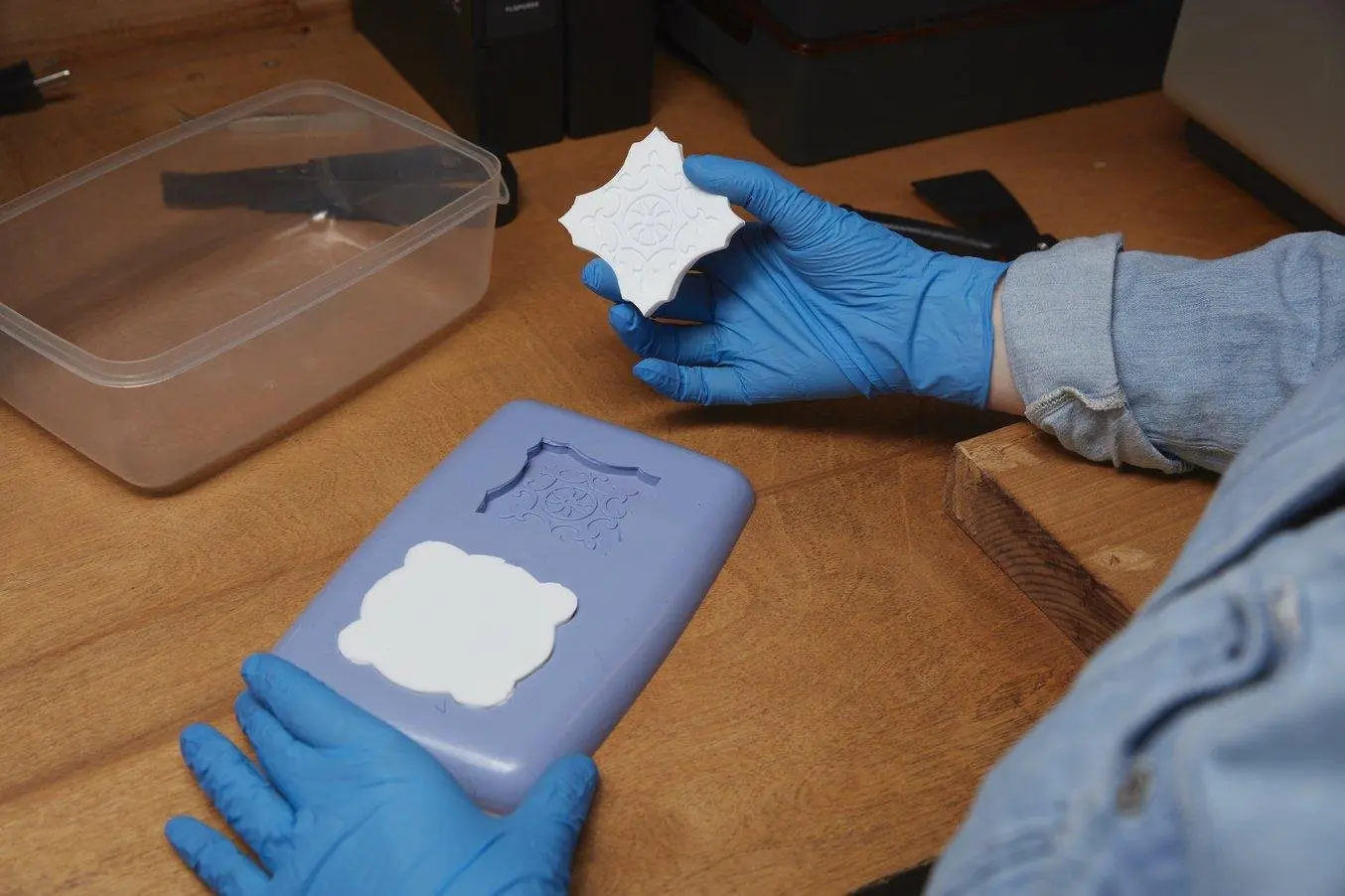 Stampi in silicone a un pezzo