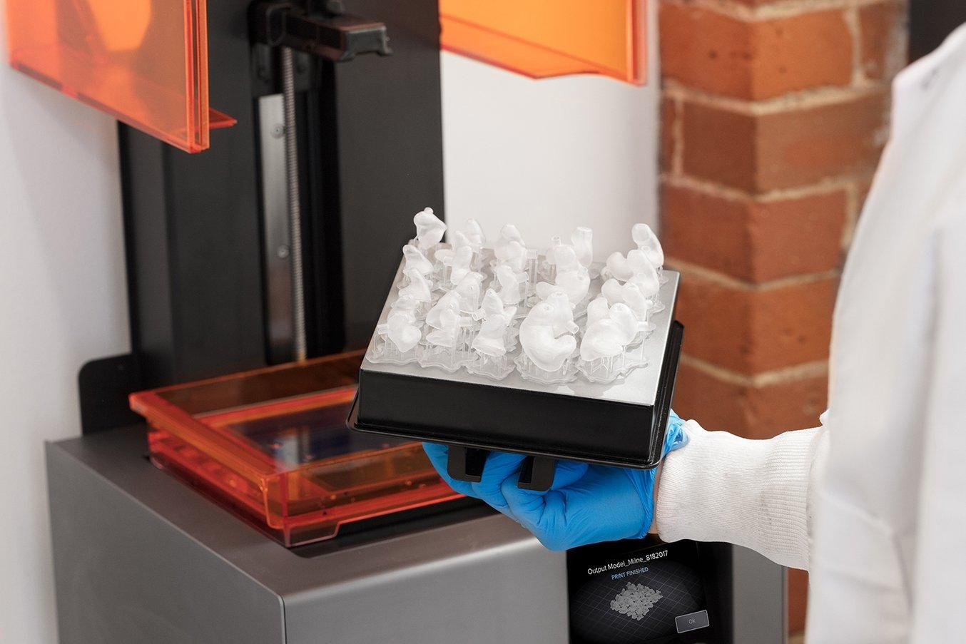 3D printing is a zero tooling process; it requires no costly up-front investment in molds.