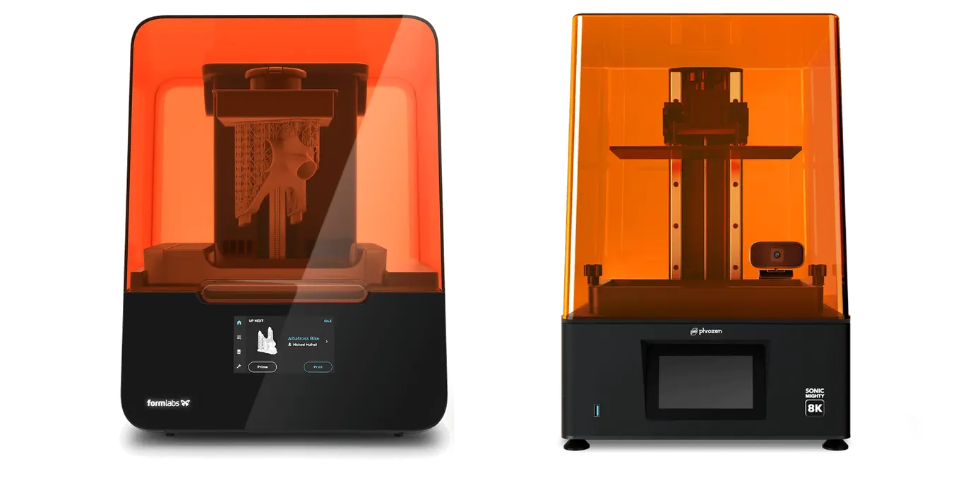 Form 3+ vs. Phrozen Sonic Mighty 8K
