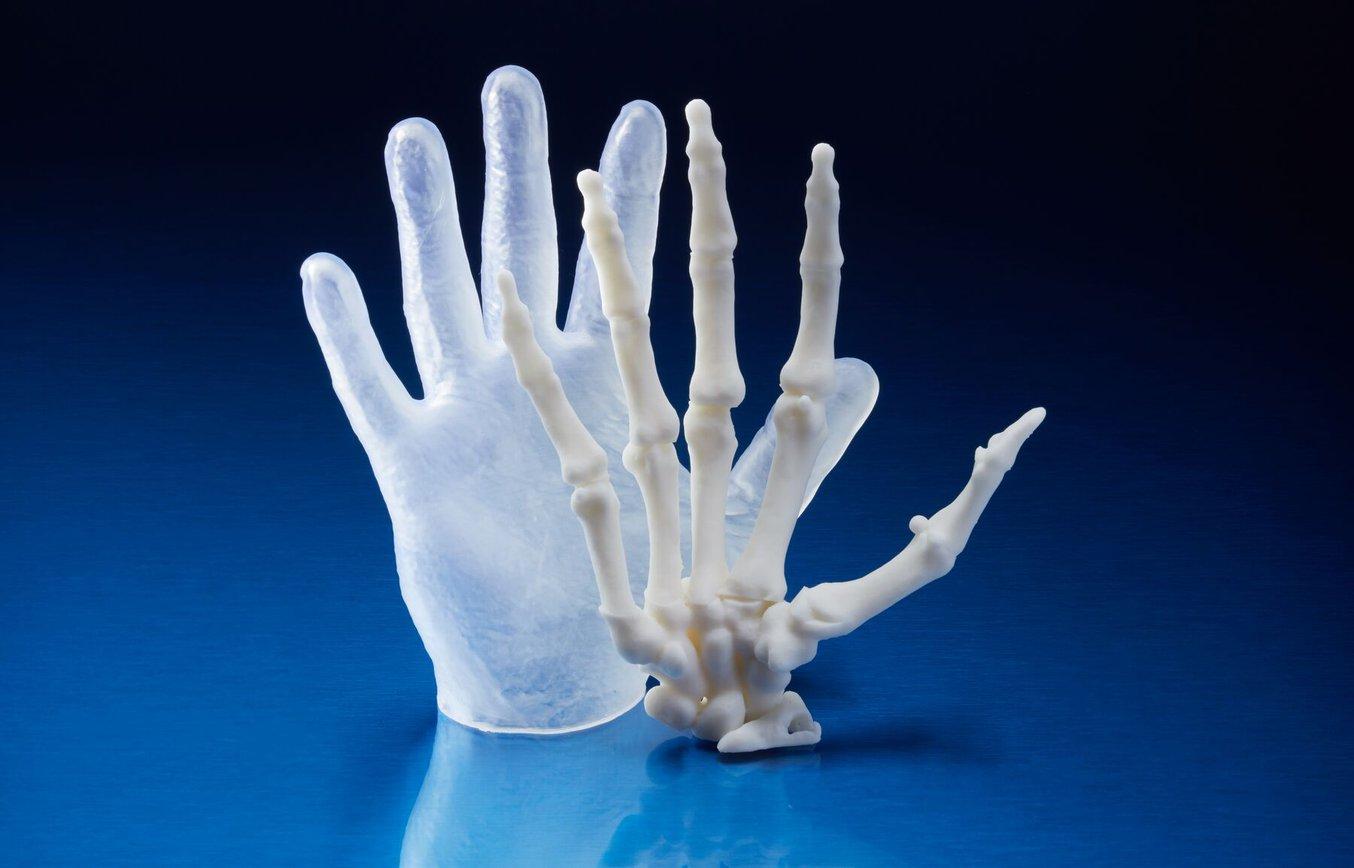 silicone 3D printed skin