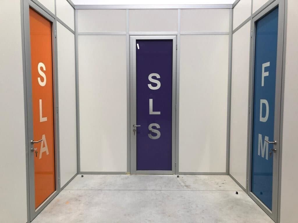 Indastria's SLA, SLS, FDM print farms