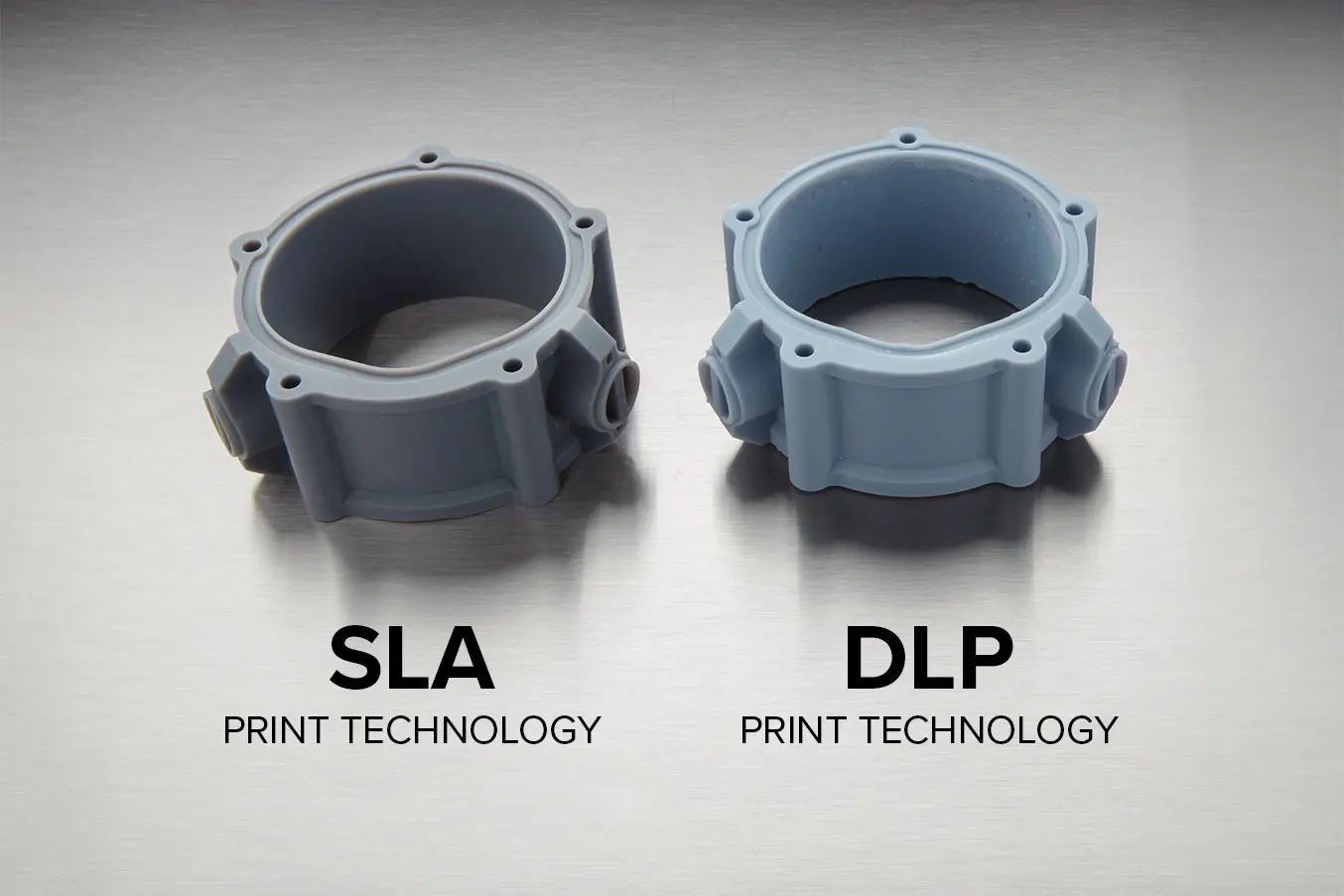 SLA vs DLP画像