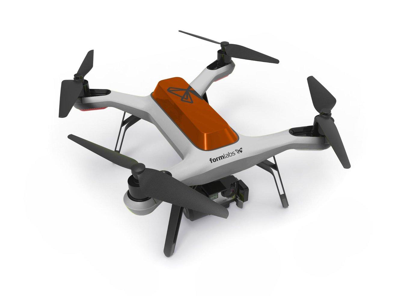 Conception originale du drone : Solo par 3DR.