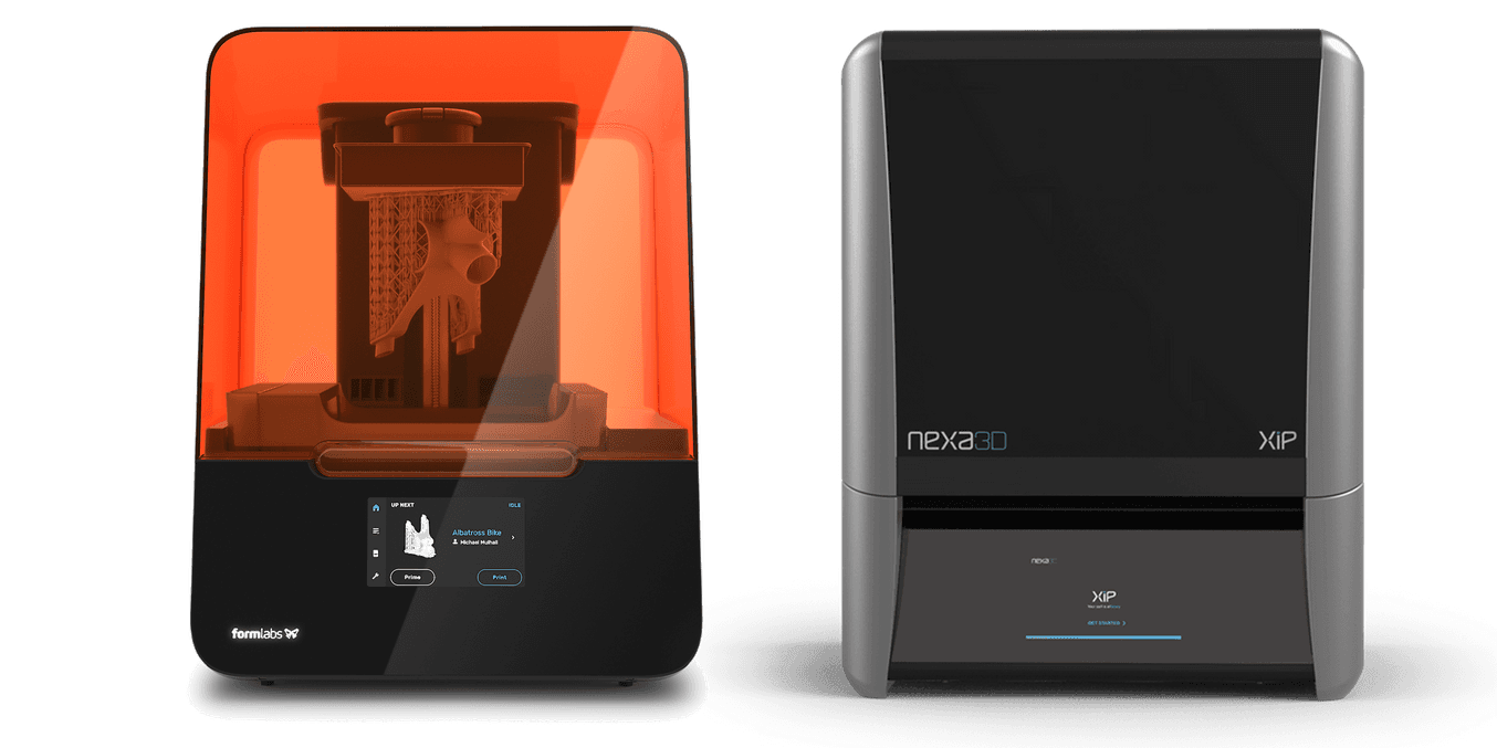 Formlabs Form 3+ vs. Nexa3D XiP