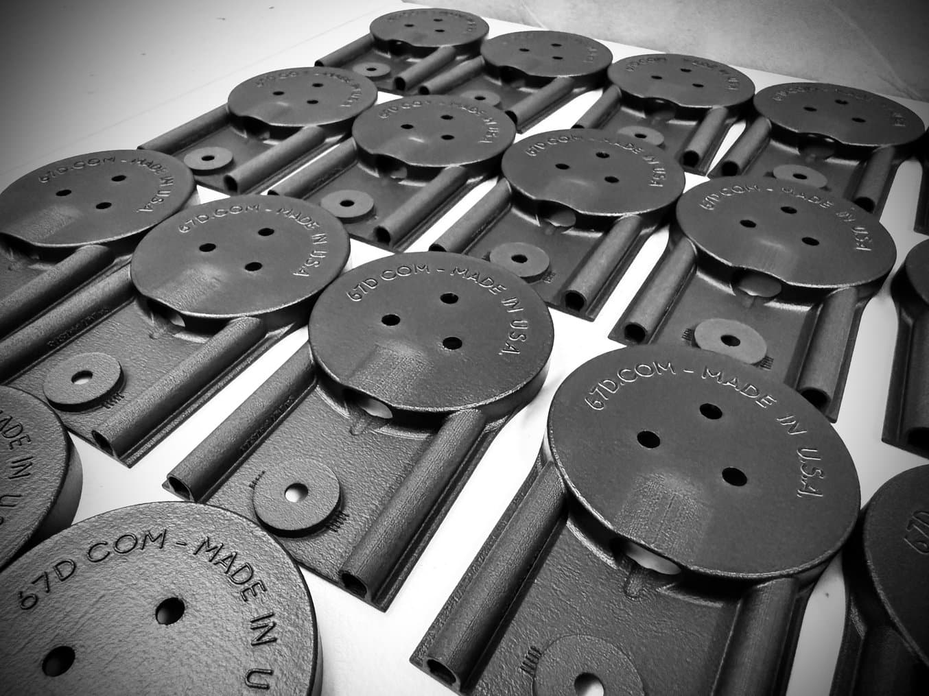 67 designs sls 3d printed parts