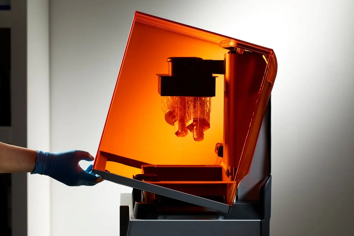 the Form 4, Formlabs industry-leading stereolithography 3D printer