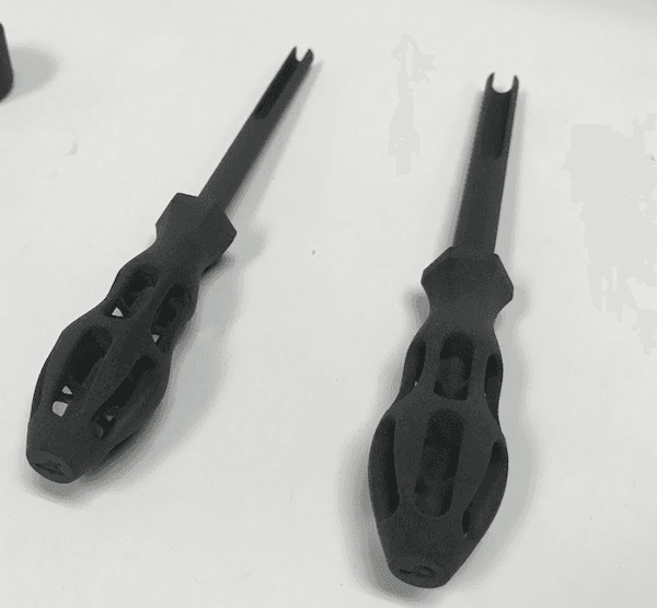 SLS 3D printed engineering part end of arm tooling by Tessy Plastics