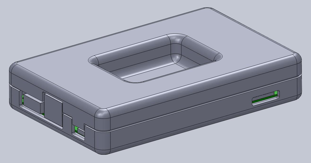 3d printing snap fit - Das Basis-Einrastgehäuse lässt sich an nahezu alle kleine elektronische Komponenten anpassen.