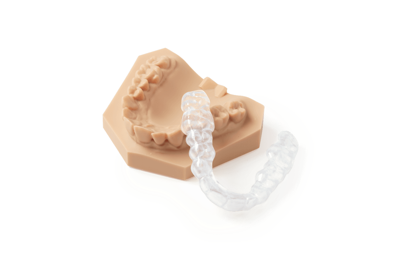 Schiene aus Dental LT Clear Resin V2