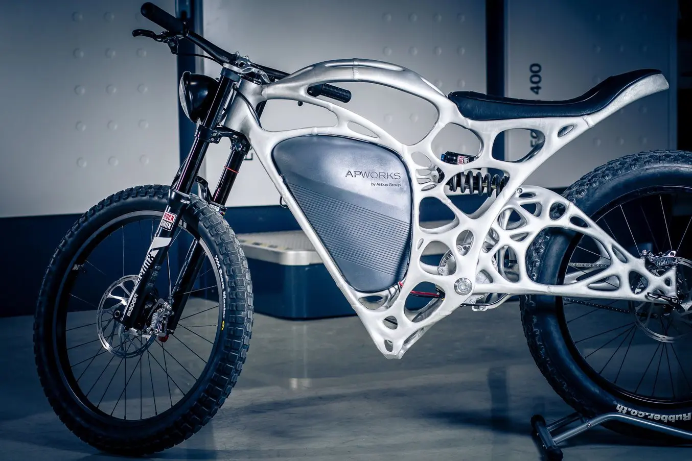 motorcycle made with generative design
