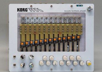 acoustic synthesis_phase 5 by Korg with SLA-printed parts