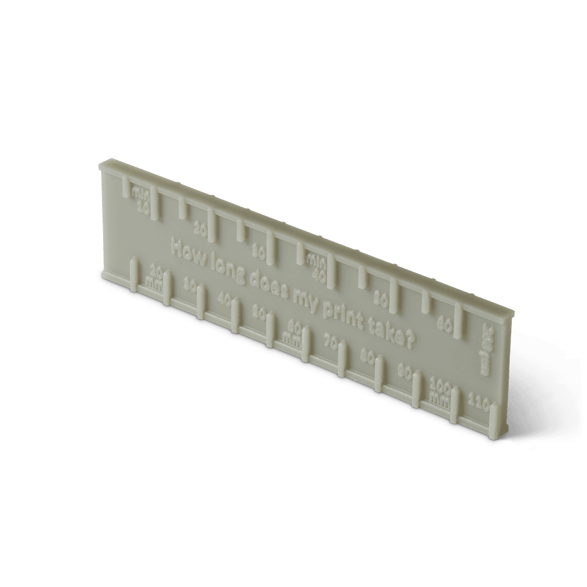 Dogs Speed Ruler Fast Model Resin Print Speed Ruler | Free Formlabs 3D Sample | Formlabs