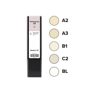 Temporary CB Resin (Form 3)