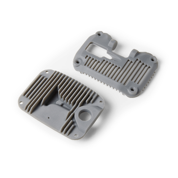 Grey V5 3D printed parts
