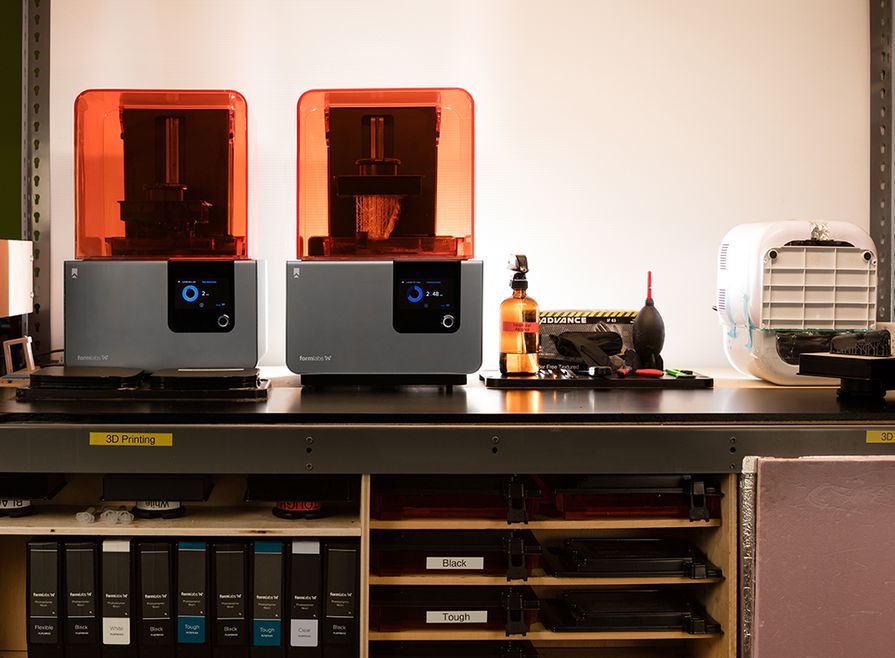 Both RightHand Labs and CLEAR design lab use Form 2 3D printers in their production processes.